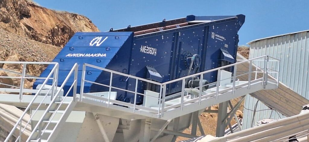 Avkon Makina-Titreşimli Elek-Kırma Eleme