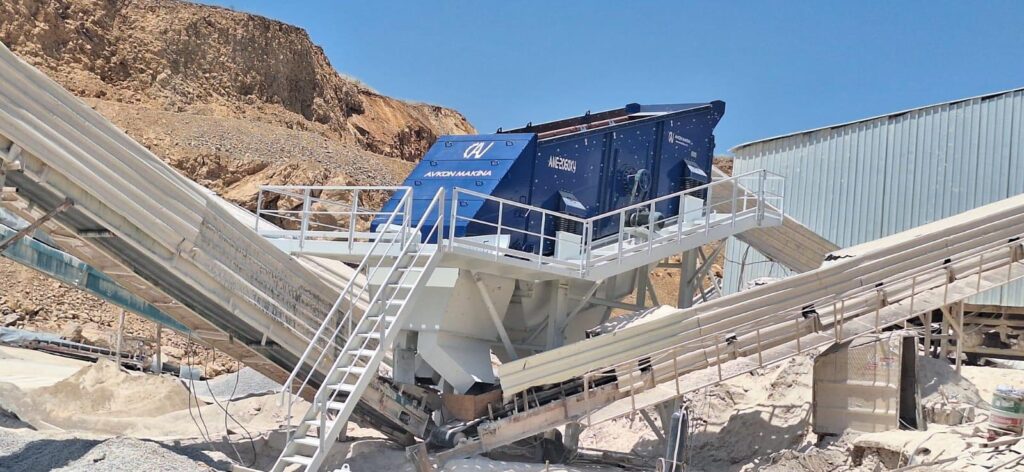 Avkon Makina-Titreşimli Elek-Kırma Eleme